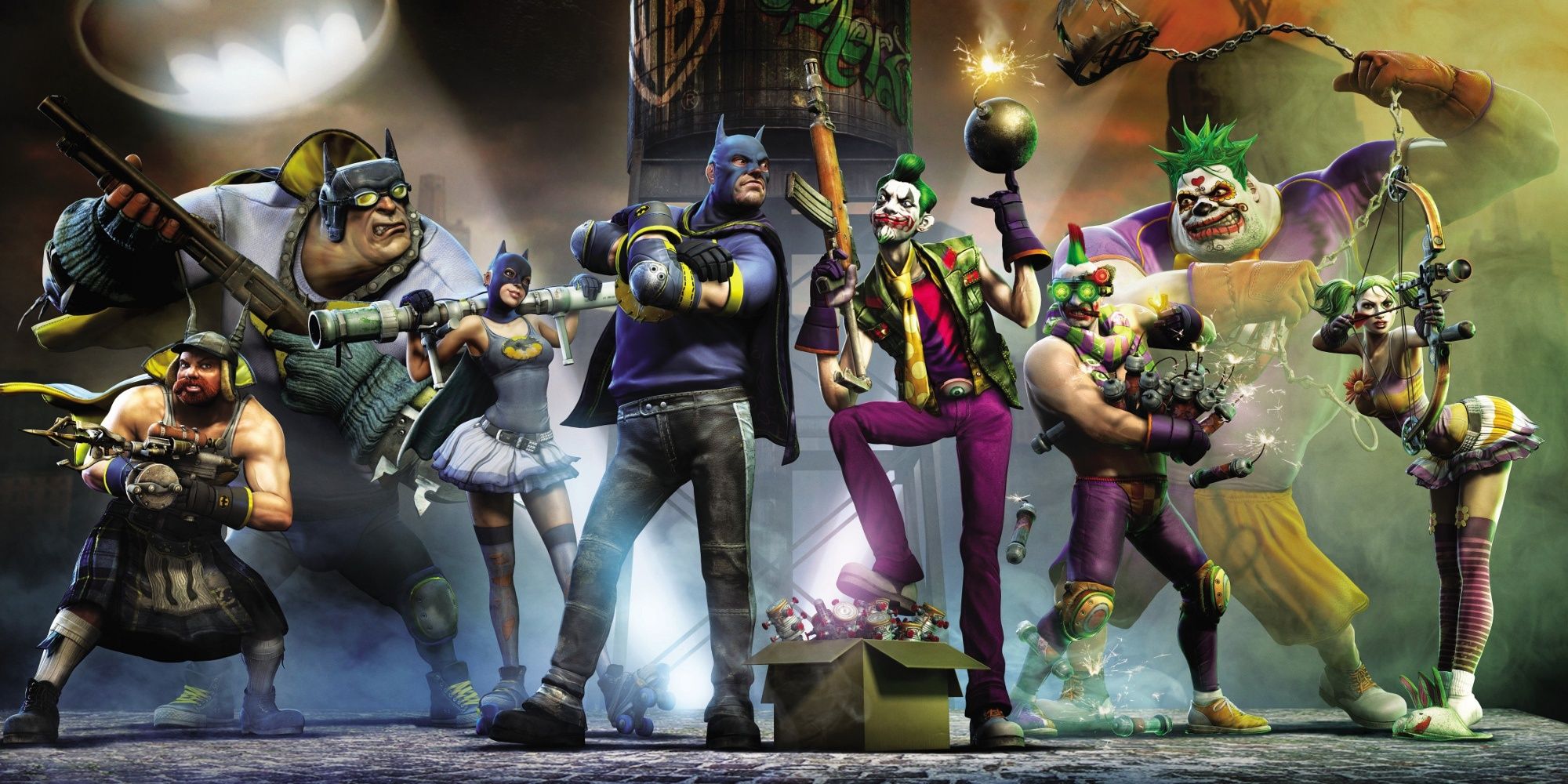 Gotham City Imposters Characters Cropped