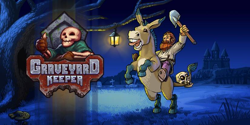 Graveyard Keeper Logo title screen