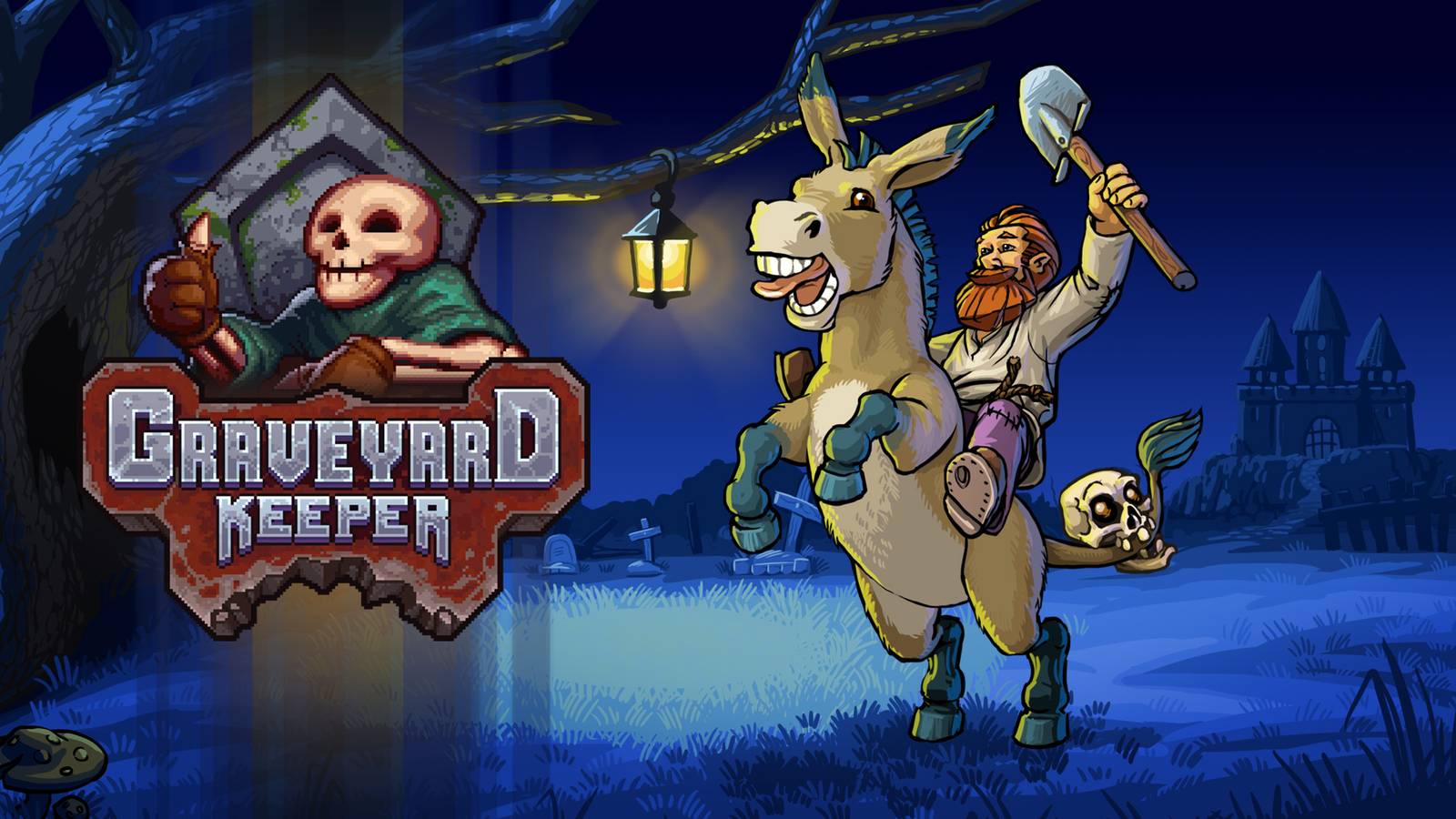 Graveyard Keeper Logo title screen