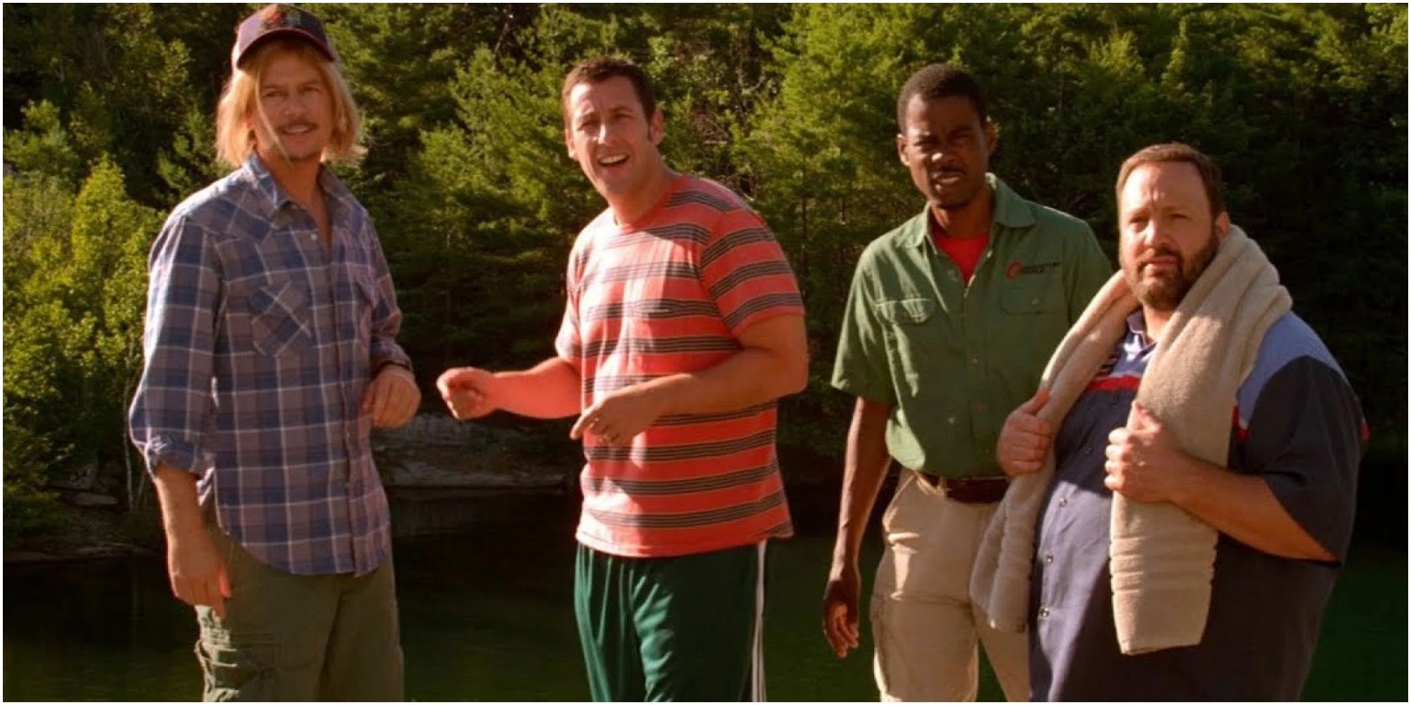 Grown Ups Movie with David Spade, Adam Sandler, Chris Rock and Kevin James