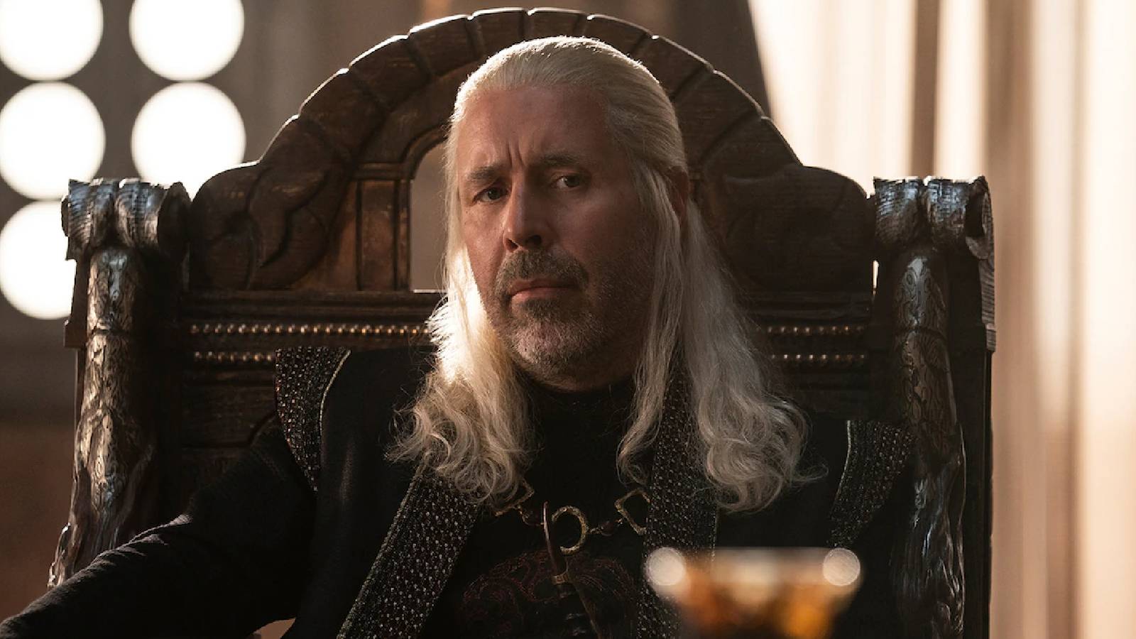 King Viserys in House of the Dragon.