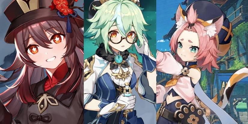 Genshin Impact Hu Tao Sucrose Diona