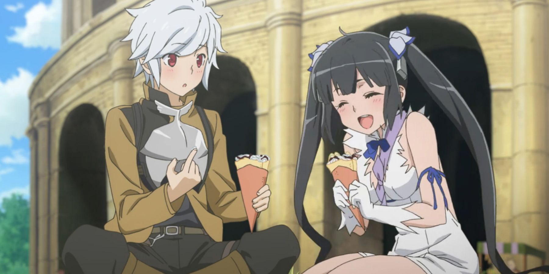 IS IT WRONG TO TRY TO PICK UP GIRLS IN A DUNGEON anime