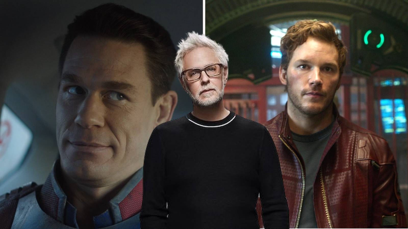 James Gunn Peacemaker John Cena and Star-Lord Chris Pratt Marvel DC Future