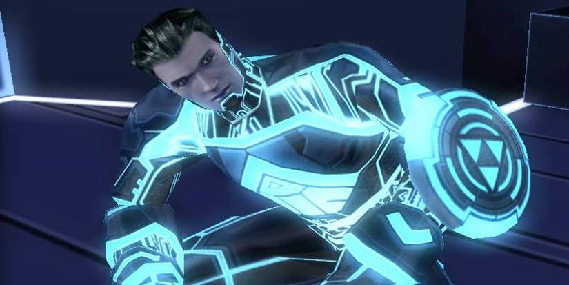 Jet Bradley in the Grid in Tron 2.0