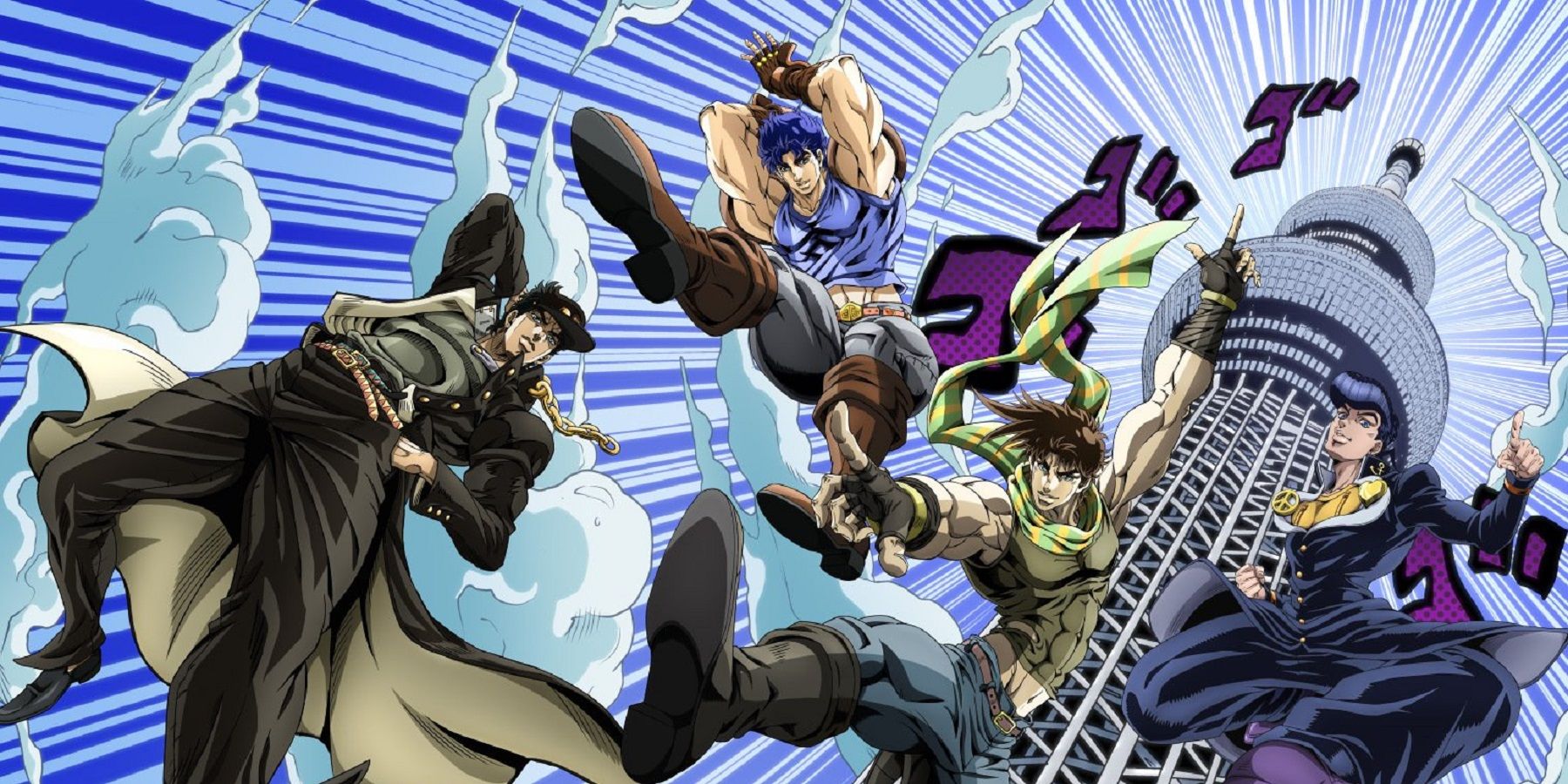 JoJo's Bizarre Adventure' 10th Anniversary Visual : r/anime