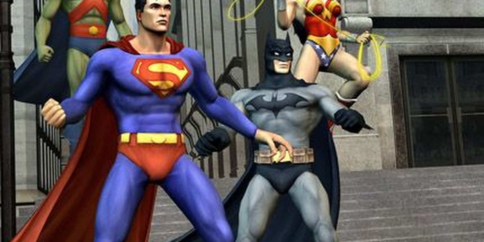 Justice League Heroes Characters Cropped