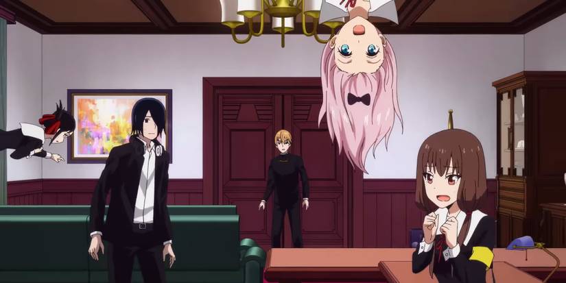 Kaguya-sama All The Main Characters In the Study Room 