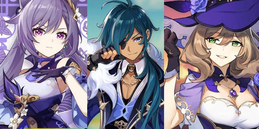 Genshin Impact Keqing Kaeya Lisa