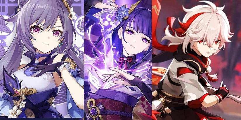 Keqing Raiden Shogun Kazuha