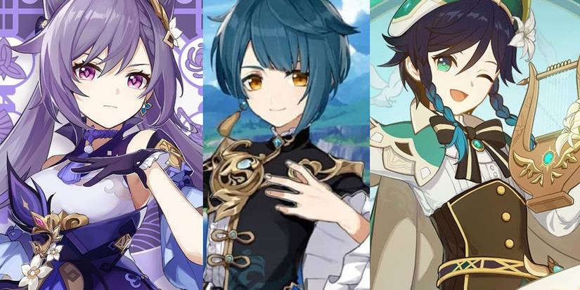 Genshin Impact Keqing Xingqiu Venti