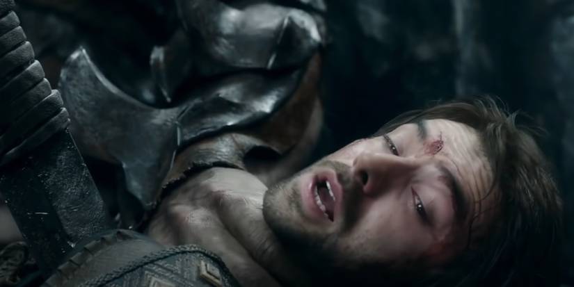 Kili stabbed by Bolg