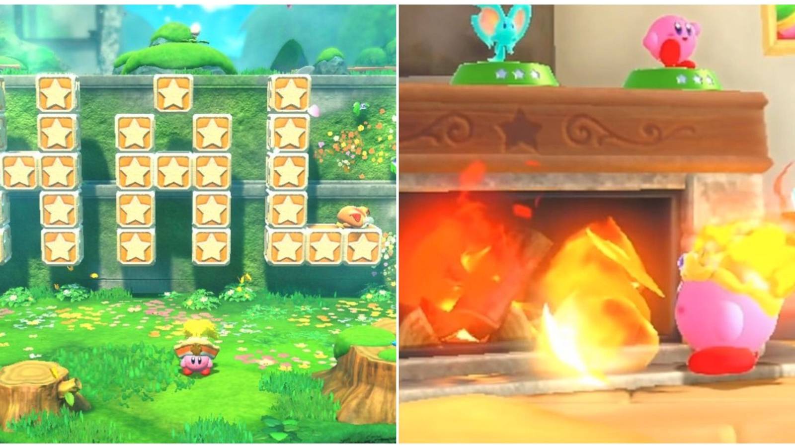 Kirby Forgotten Lands Easter Eggs