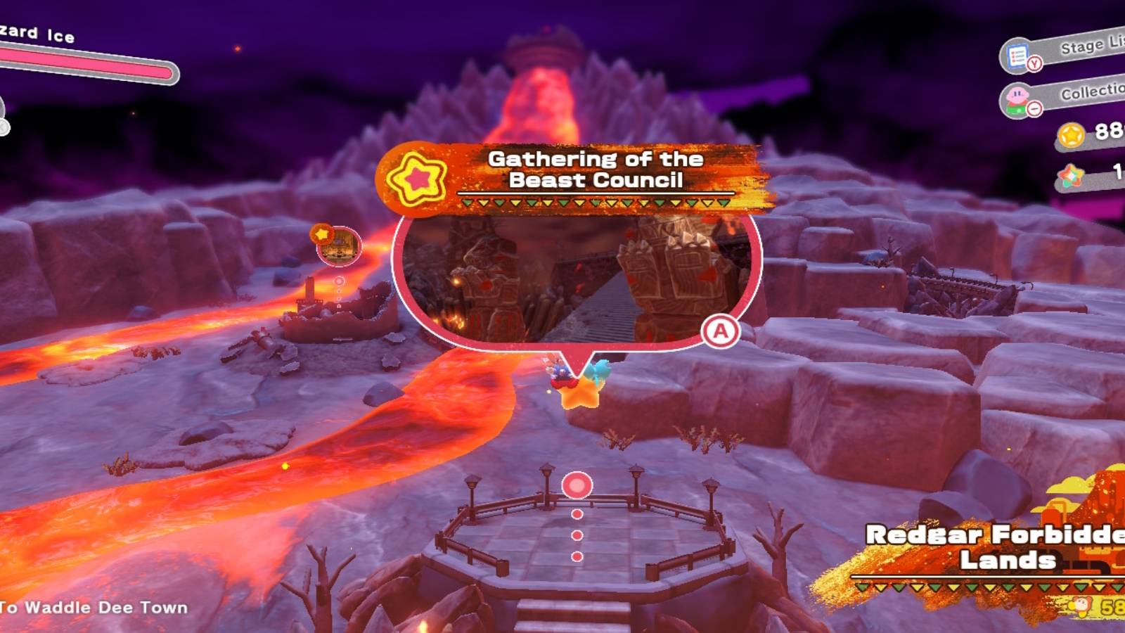 Kirby and the Forgotten Land- Gathering of the Beast Council 1