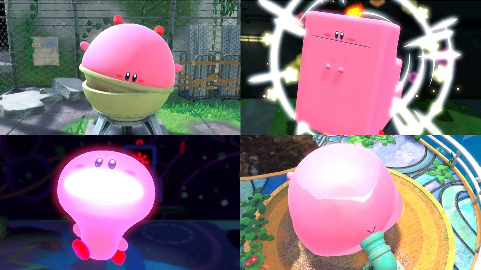 Several different Mouthful Modes