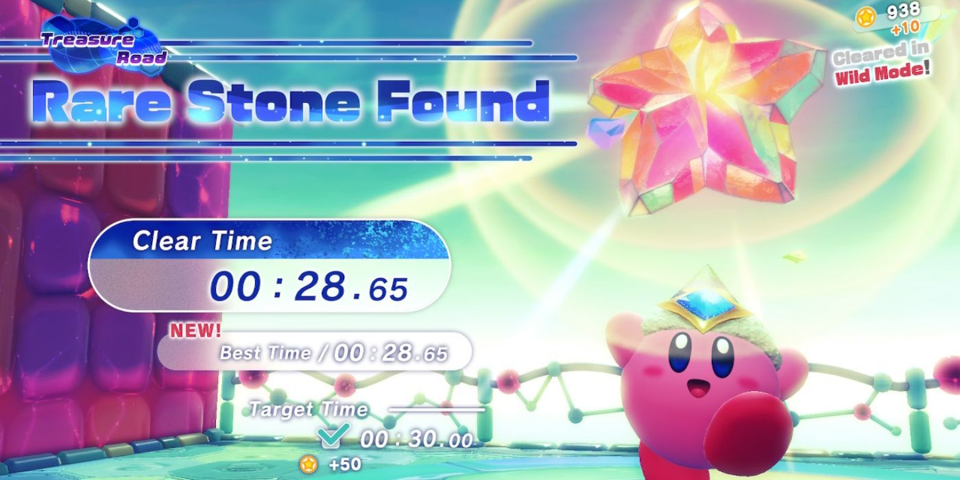Kirby and the Forgotten Land treasure road