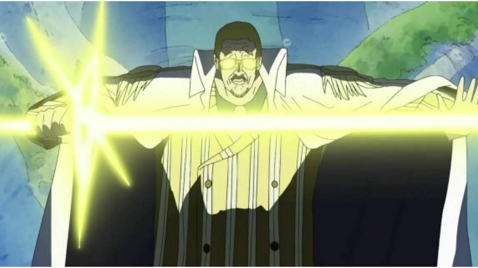 Kizaru Creating A Sword Of light