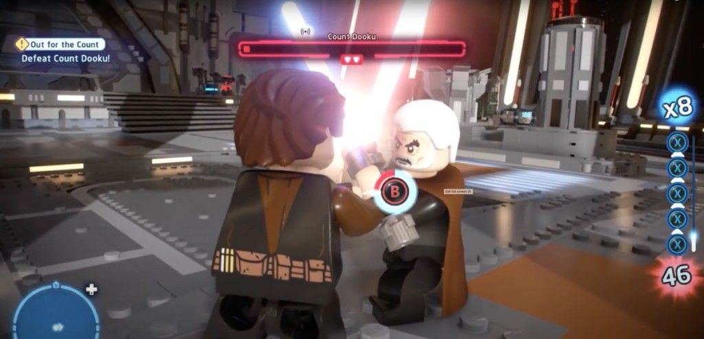 LEGO Star Wars Skywalker Saga Anakin v Count Dooku