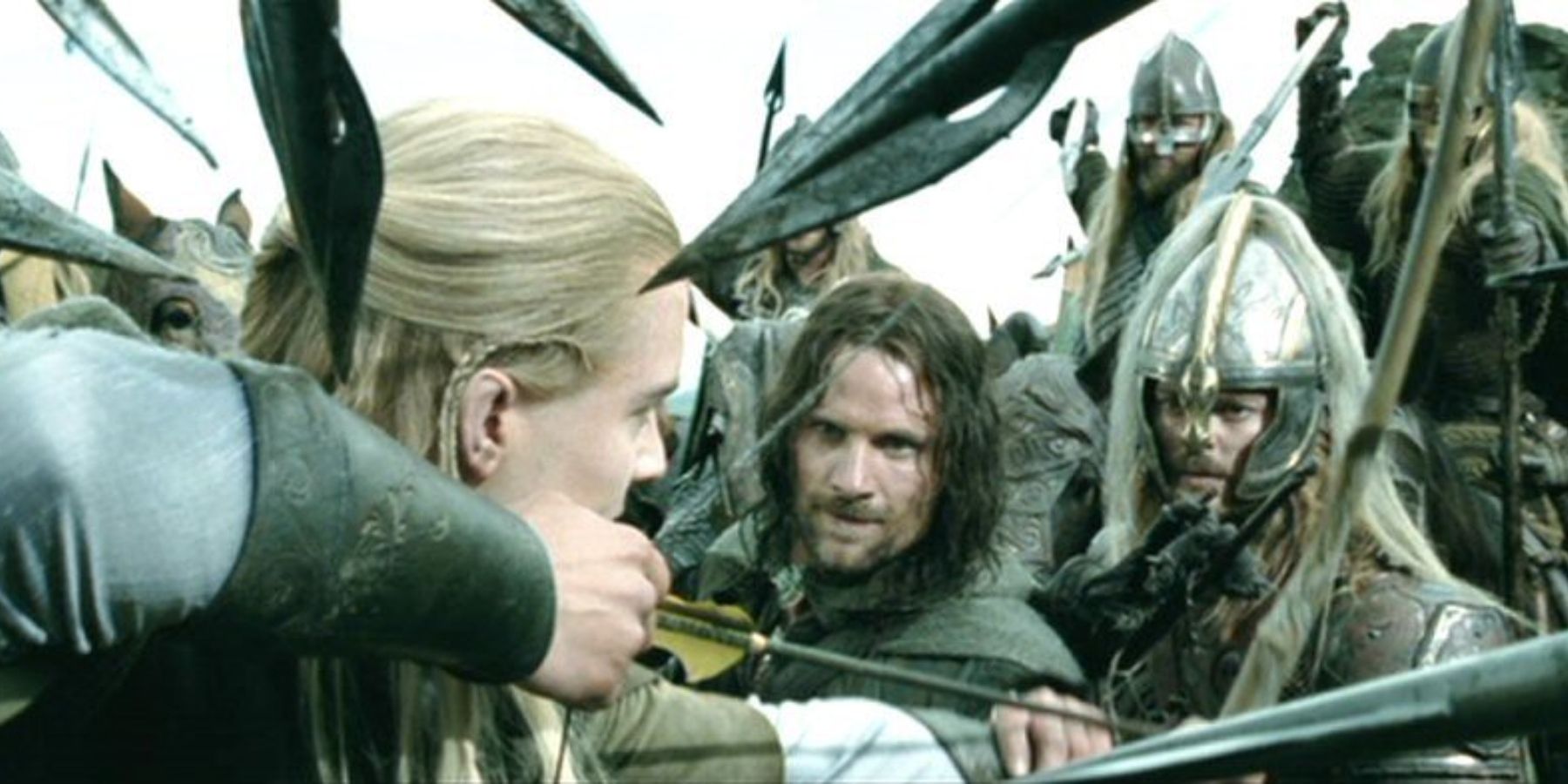 Legolas Eomer and Aragorn