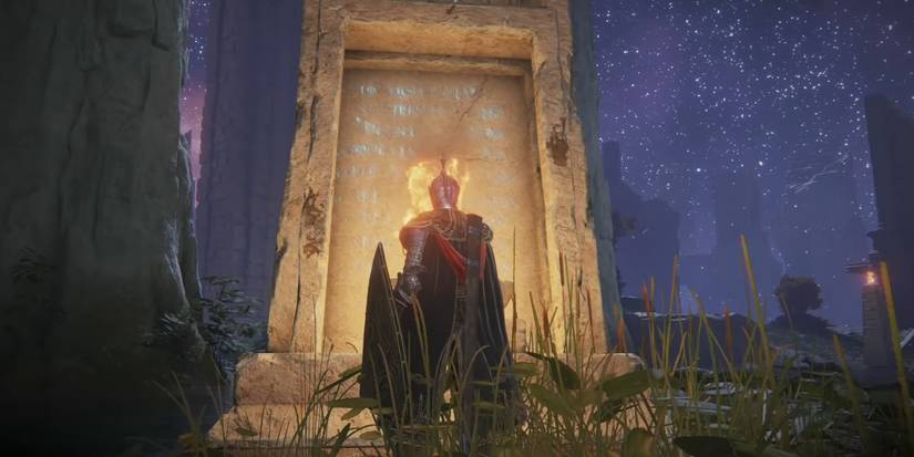 Lighting A Pillar In The Siofra River 