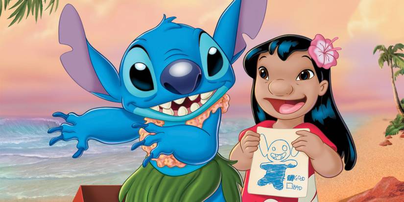 Lilo and Stitch on the beach from Lilo & Stitch 2: Stitch Has A Glitch
