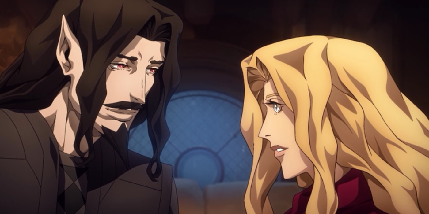 Lisa and Vlad Dracula Tepes Castlevania