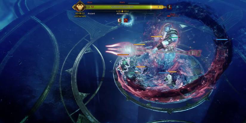 Lost Ark - Alaric Mid-Animation Before Starting Its Stagger Check Mechanic