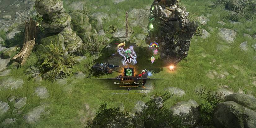 Lost Ark - Caspiel Dropping Rewards After Kill