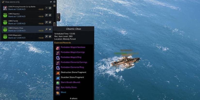 Lost Ark - Chaotic Chuo Rewards On Procyon's Compass