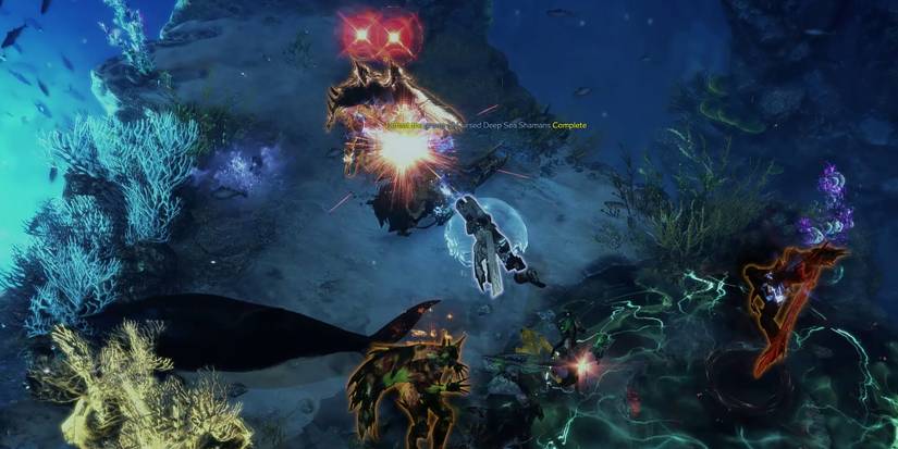 Lost Ark - Clearing Out The Deep Sea Shamans Before Indolence Guardian Akam