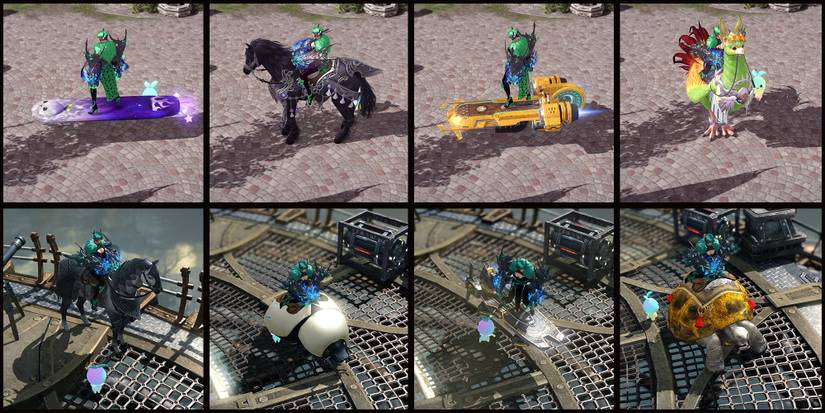 Lost Ark - Eight Examples Of Rideable Mounts In-Game