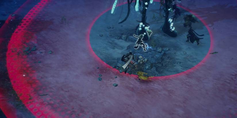 Lost Ark - Fighting Against Sentinel Akam's Legs In Sea Of Indolence