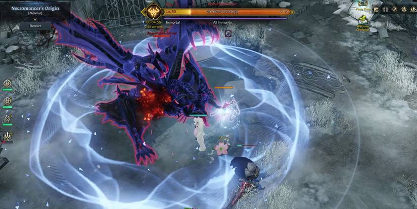 Lost Ark - Fighting Reanimated Garum When It's Using Its Counterable Attack