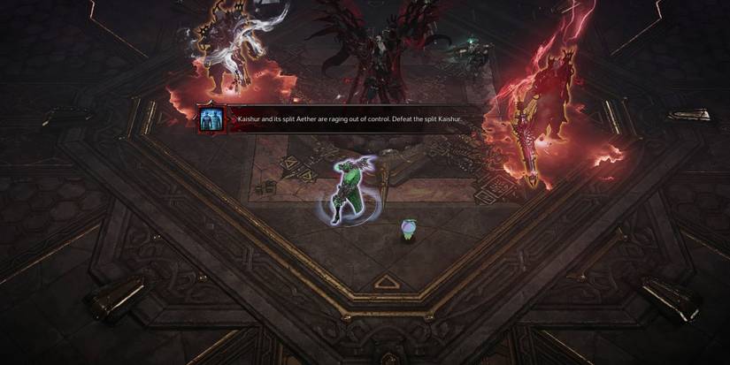 Lost Ark - Kaishur Boss In Forge Of Fallen Pride Summoning Wipe Mechanic Clones