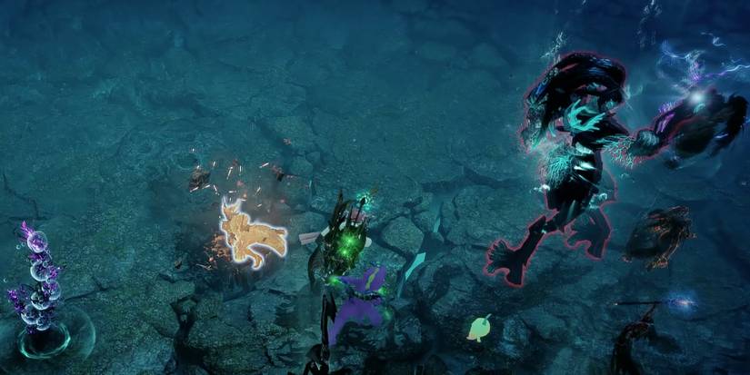 Lost Ark - Karkosa's Punisher Using Their Grab Move On A Party Member