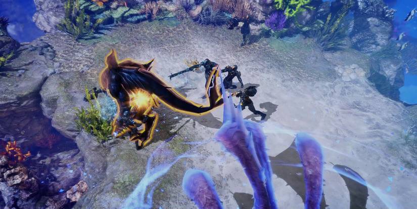 Lost Ark - Killing The Shark Creature Summon Before Attacking The Deep Sea Hydra