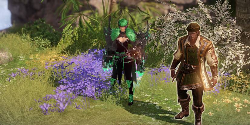 Lost Ark - Mysterious Man Amethyst Shard NPC Merchant