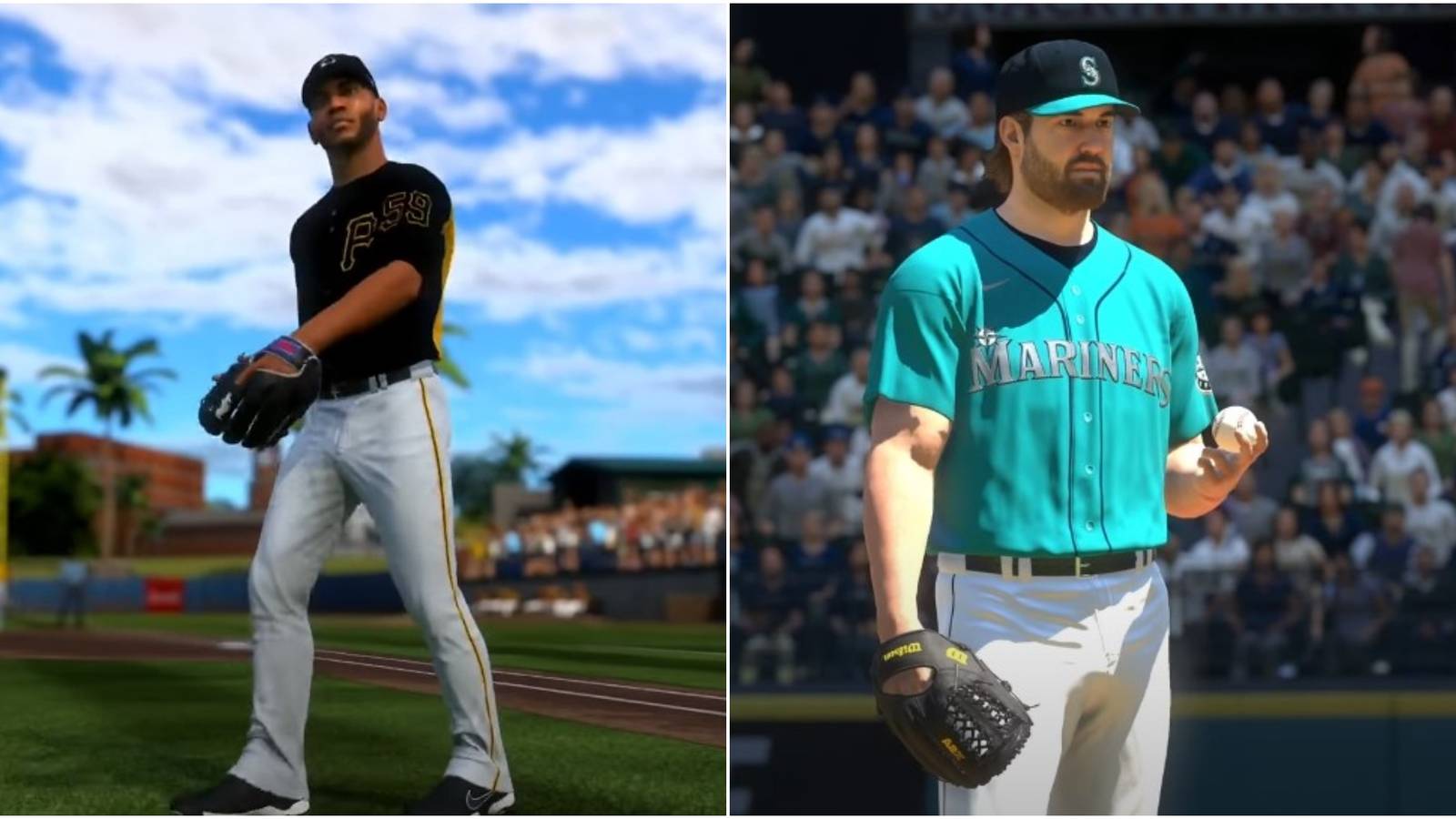 MLB The Show 22 Best Teams For Starting Pitchers Collage