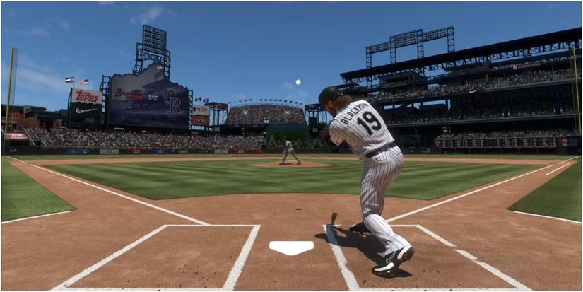 MLB The Show 22 Hitting A Home Run With Simple Timing Hitting