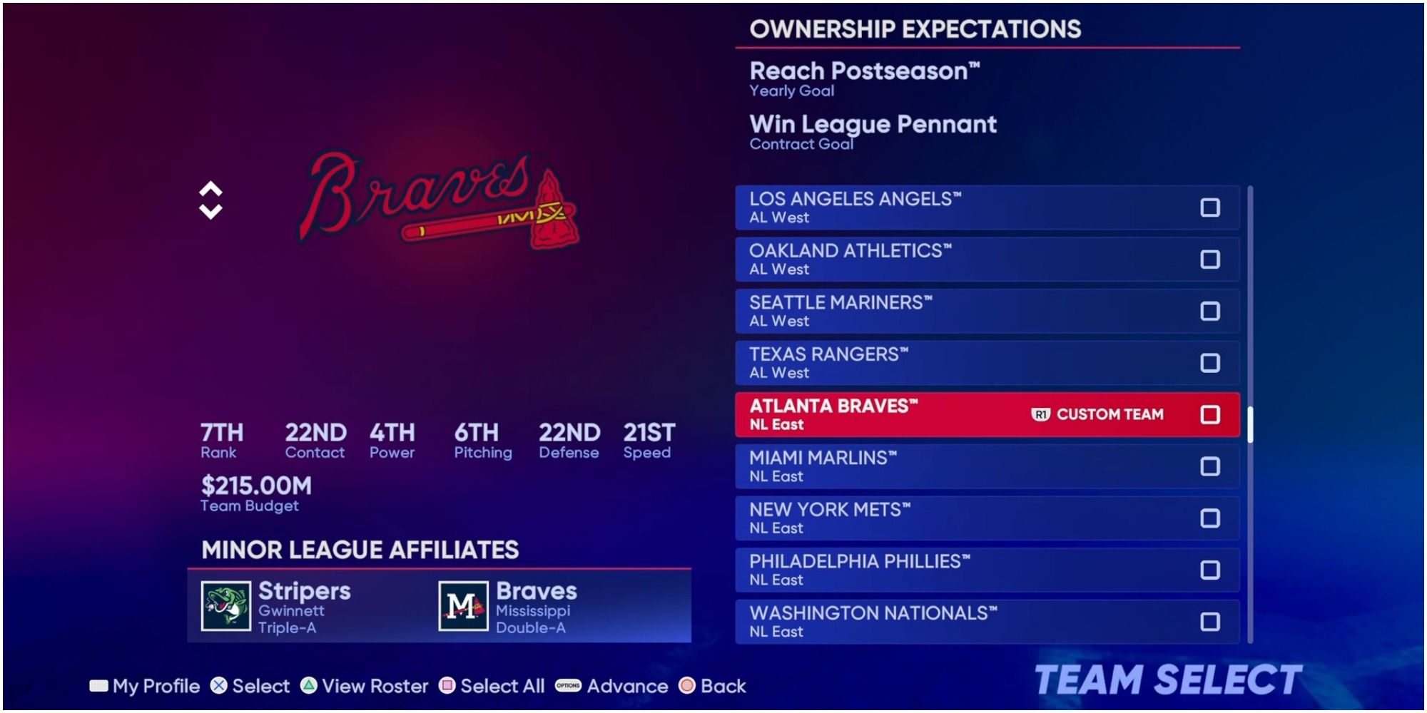 MLB The Show 22 10 Best Teams