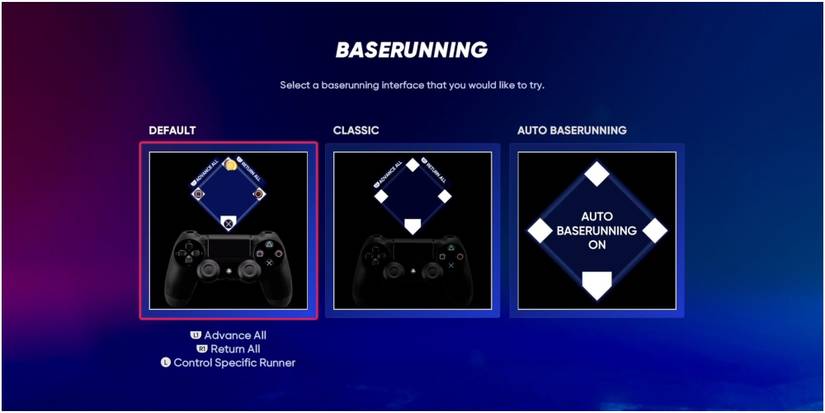 MLB The Show 22 Overviewing The Three Baserunning Settings