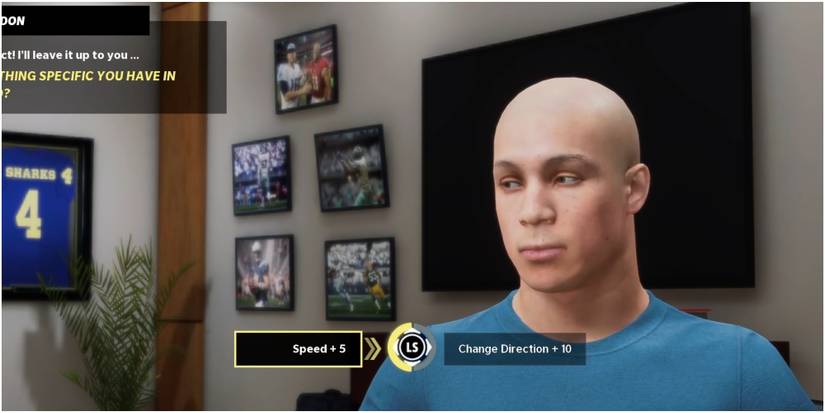 Madden NFL 22 Choosing Speed During A Dialogue