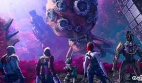 Marvels-Guardians-of-the-galaxy-video-game-guardians-fighting-alien