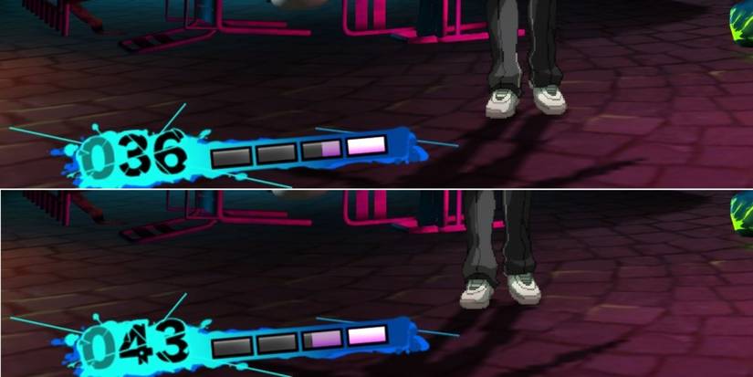 Meter Gain Comparison between Chie and S. Chie