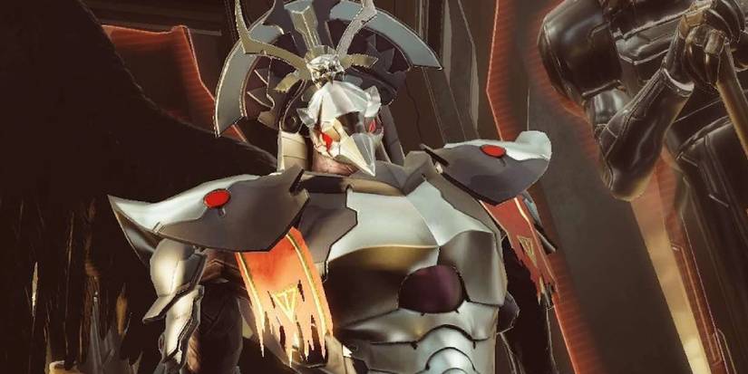 Raven Beak appearing in a cutscene from Metroid Dread