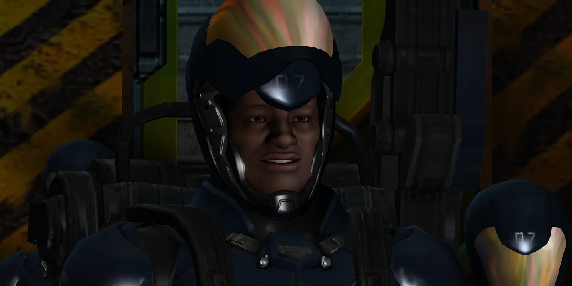 Anthony Higgs appearing in his Federation armor in Metroid Other M