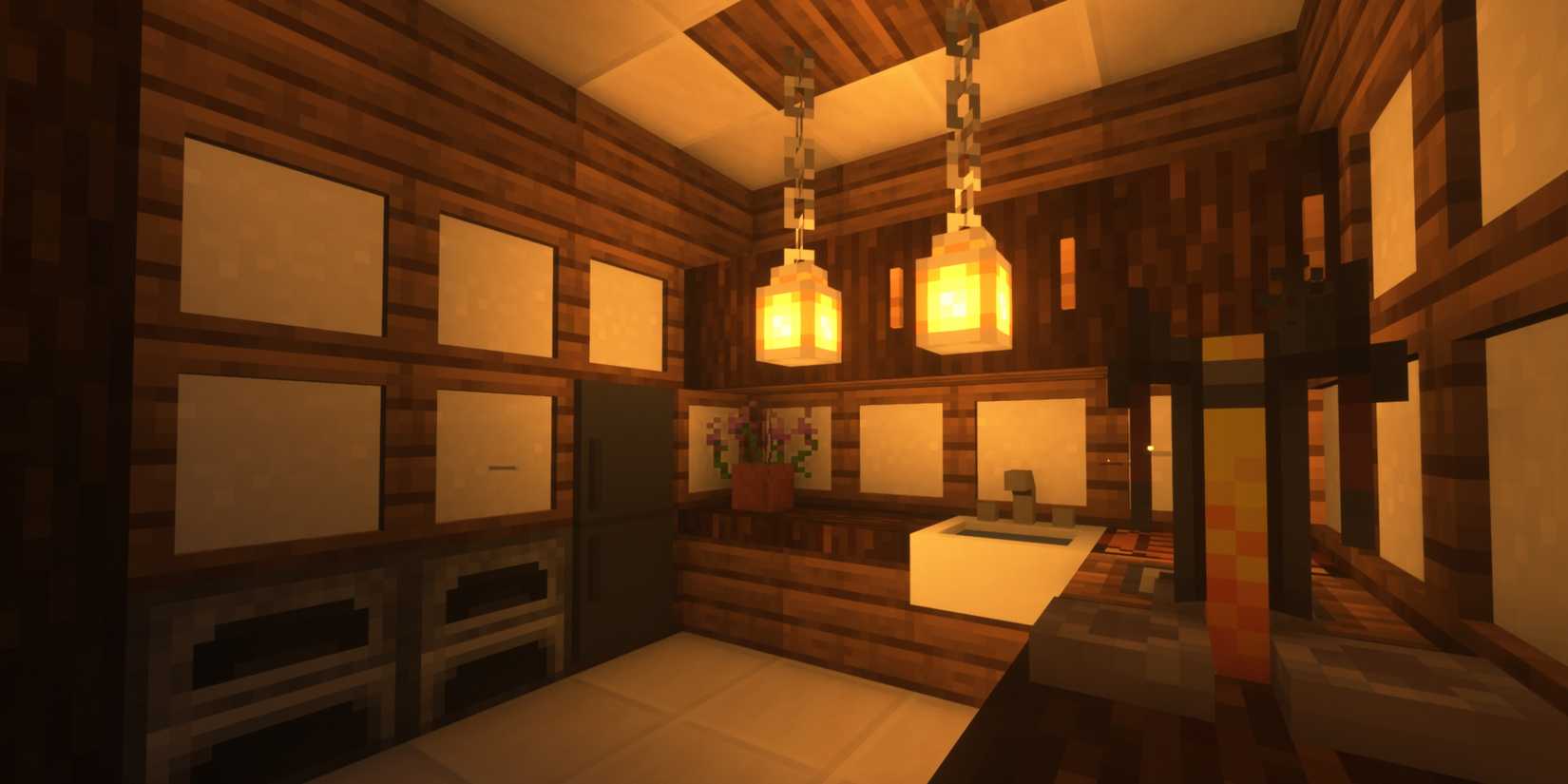 Rustic Minecraft Ceiling Minecraft Ceiling Designs