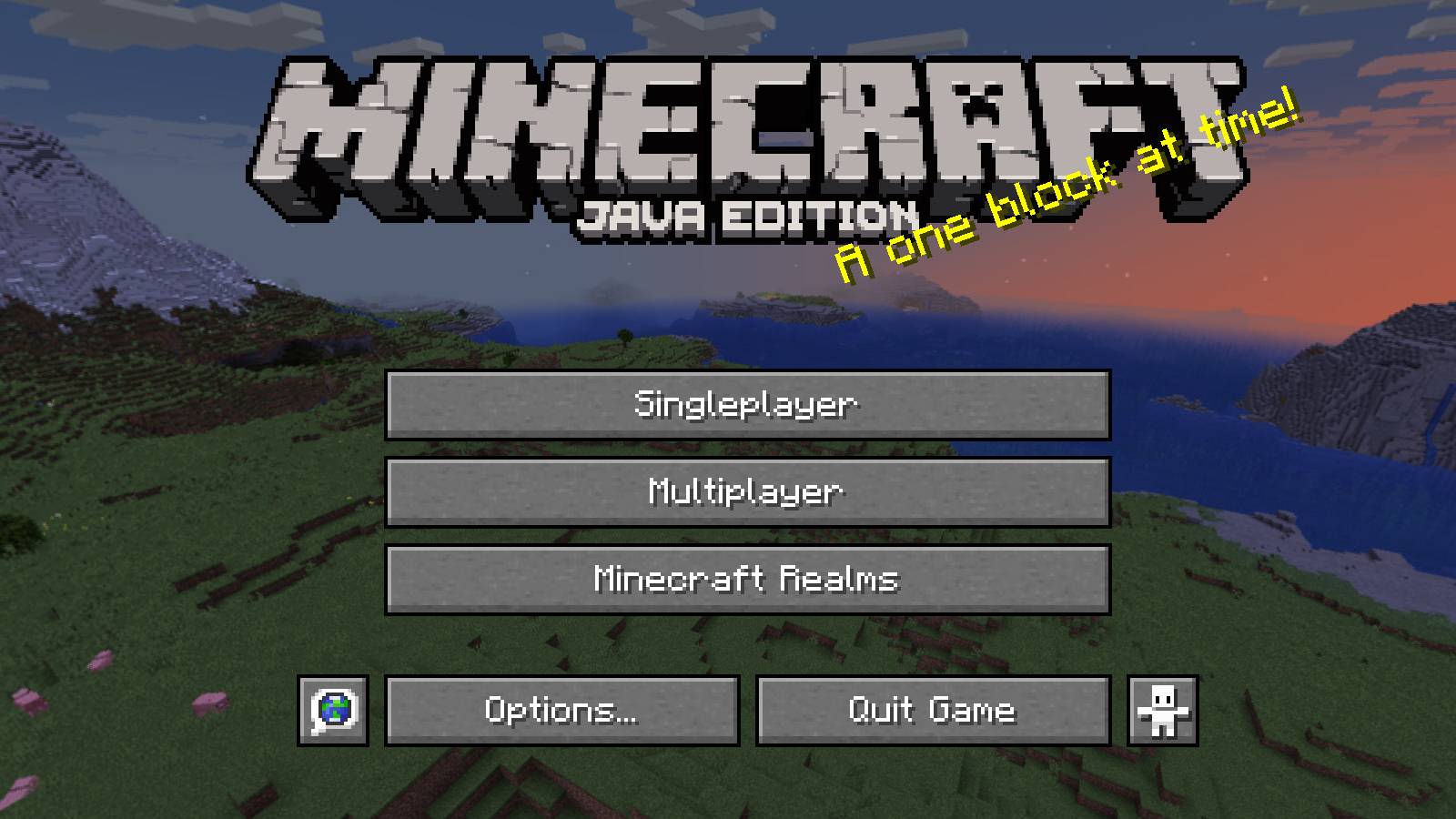 Minecraft One Block At A Time