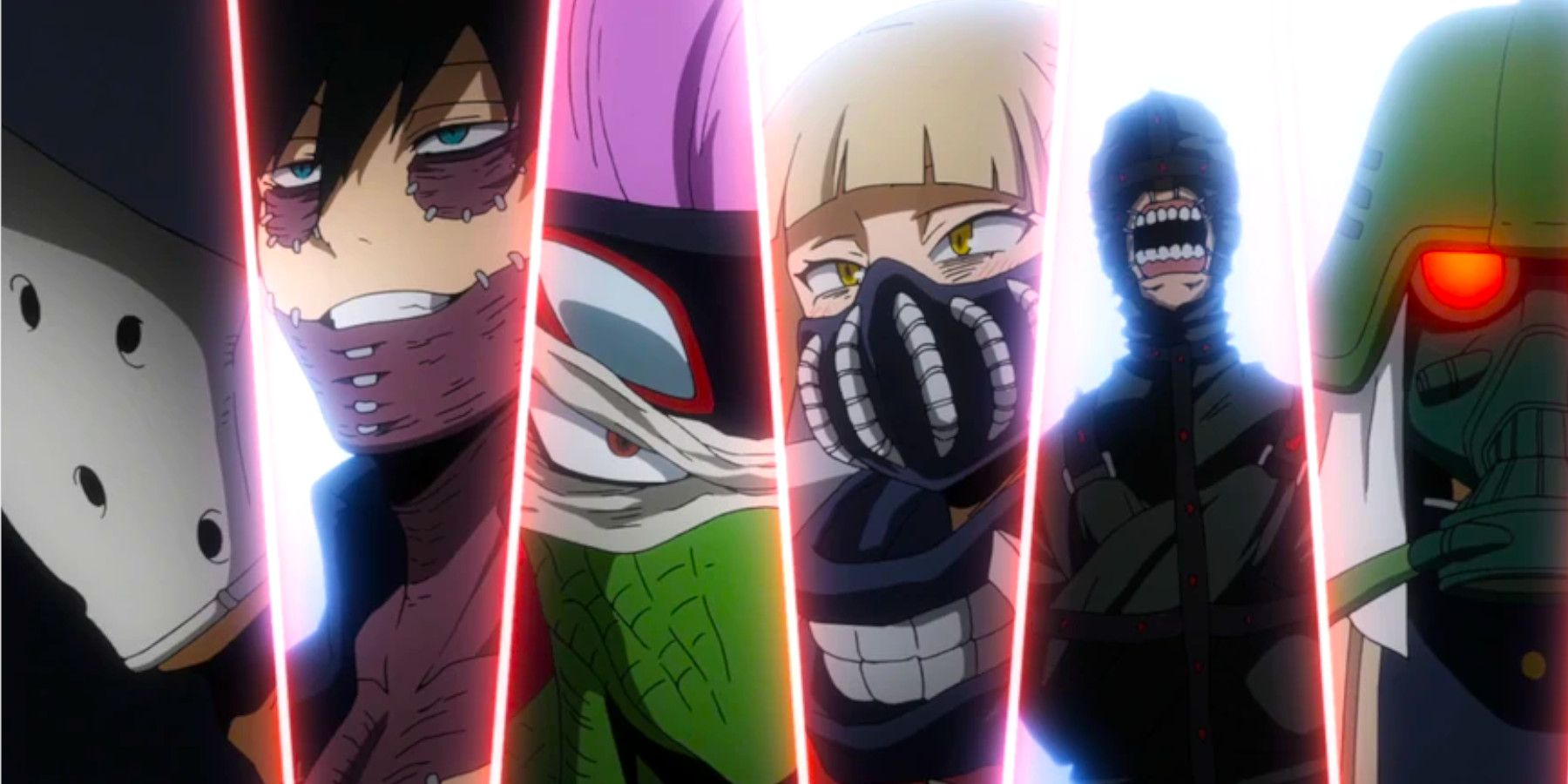 My Hero Academia The Vanguard Action Squad from the League of Villains