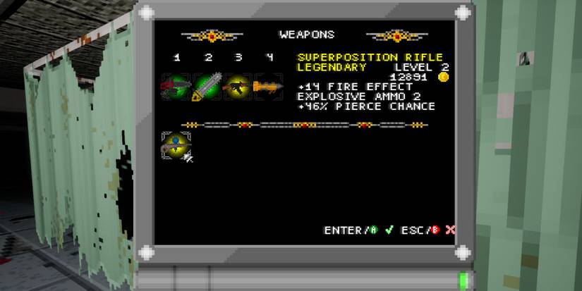 Nightmare Reaper - Scrolling through weapons